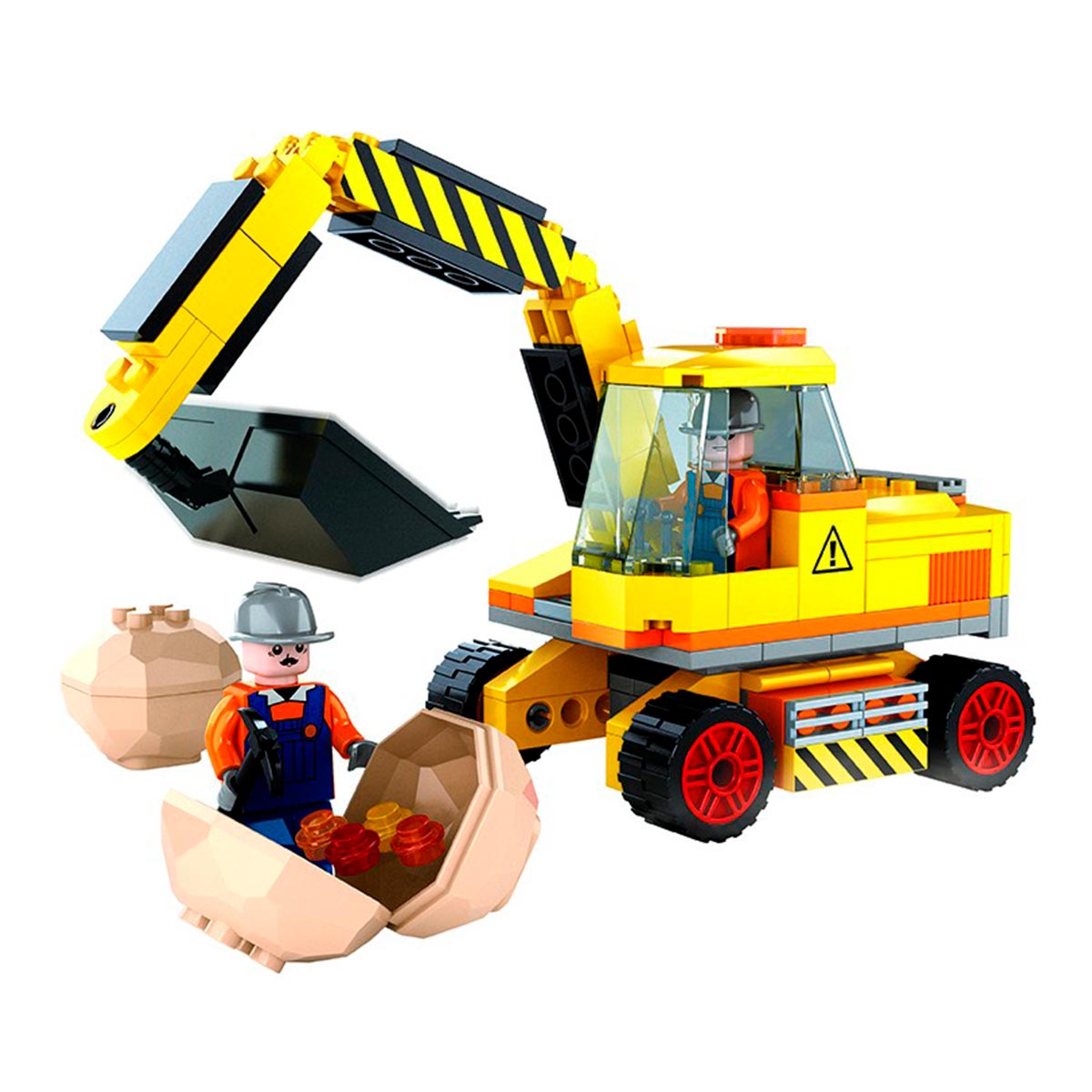 Miniatura 5 de Excavadora Armable 167 Piezas MG22502